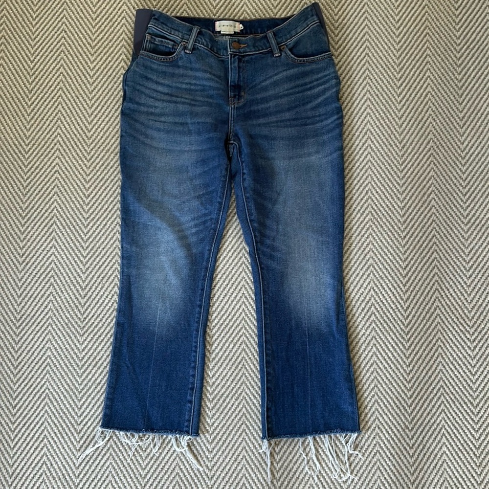 Hatch maternity crop jeans 27